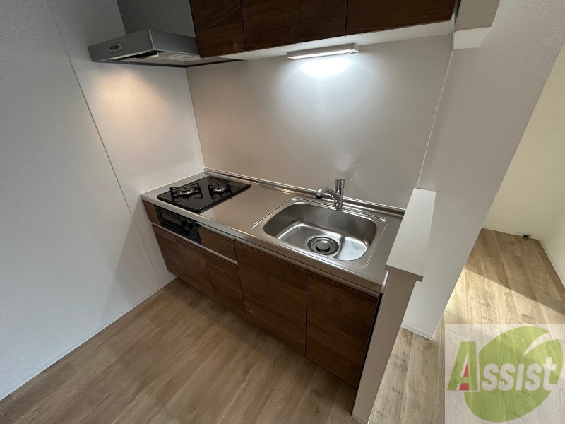 キッチン　システムキッチンなので、すぐお料理に使えます！