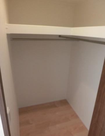 収納　収納のためのスペースです