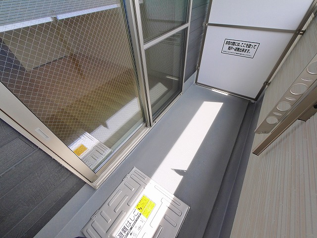 バルコニー　広々としたバルコニーです