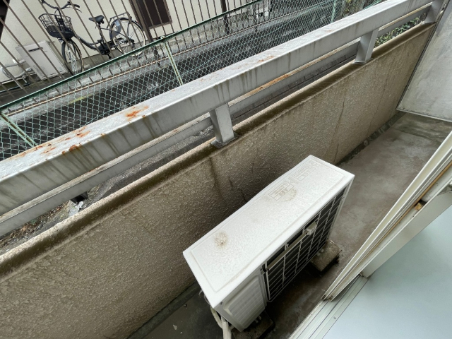 バルコニー　※別部屋の写真となります