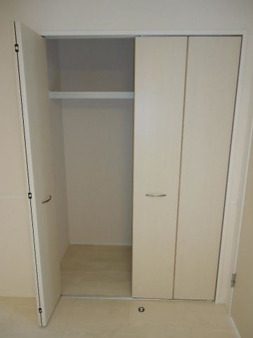 収納　たっぷりとした収納スペースです