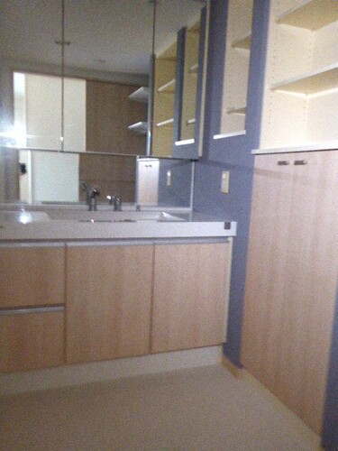 洗面設備　洗面台　※前回募集時2024年10月の写真