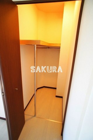 収納　大容量のウォークインクローゼット♪