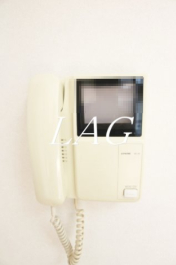 セキュリティ　モニター付きインターフォンです。
