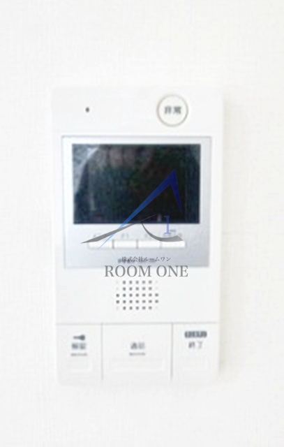 セキュリティ　モニター付きインターホンです。