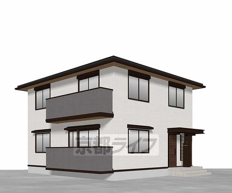 建物外観　予想図、完成予想図