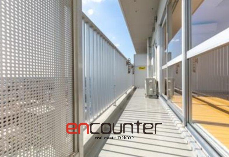 バルコニー　庭