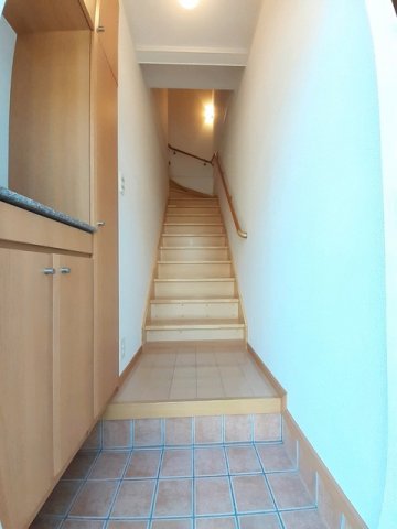 玄関　落ち着いた玄関です