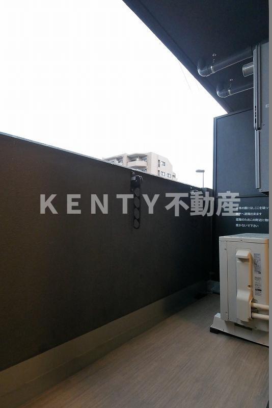 バルコニー　広々としたバルコニーです