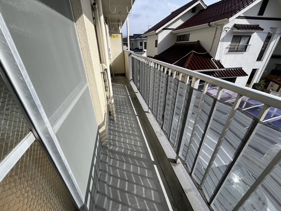 バルコニー　※別部屋の写真です