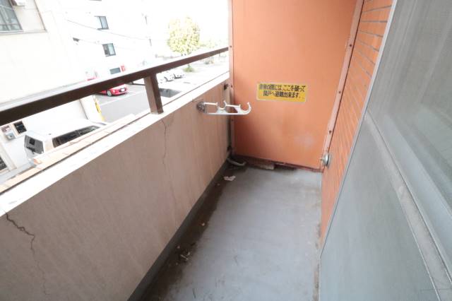 バルコニー　広々バルコニースペース♪