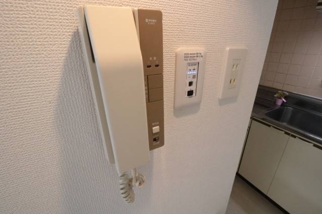 セキュリティ　インターホン完備♪