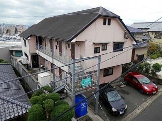 建物外観　高宮駅徒歩１２分　バス停あり