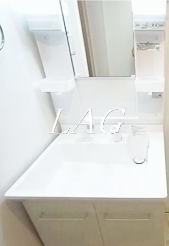 洗面設備　洗面台です。