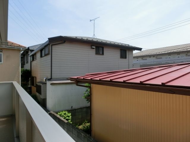 眺望　バルコニーからの眺望です。