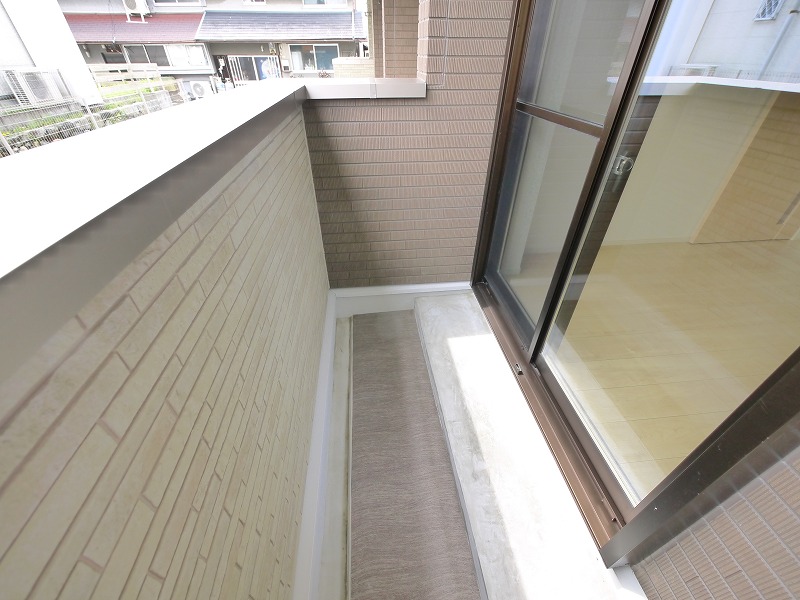バルコニー　広々としたバルコニーです