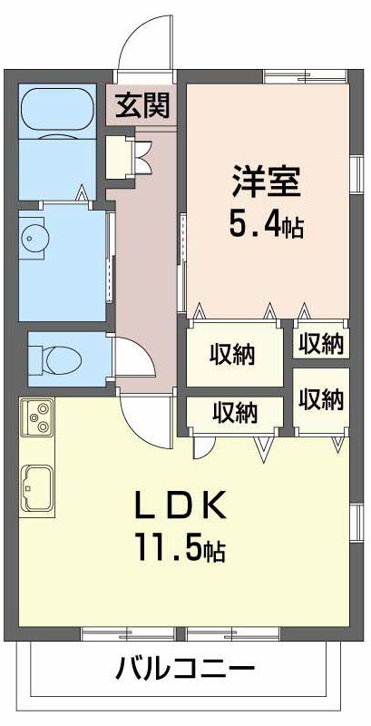 上沢ヒルズの間取り