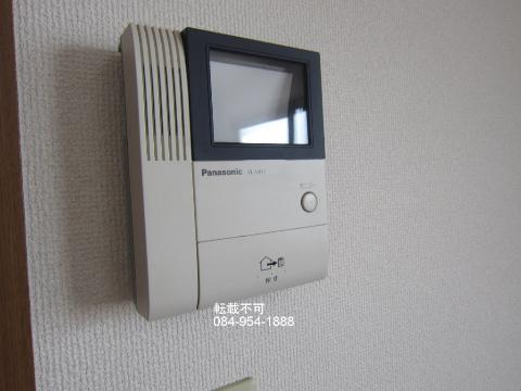 セキュリティ　カメラ付インターホン（イメージ）