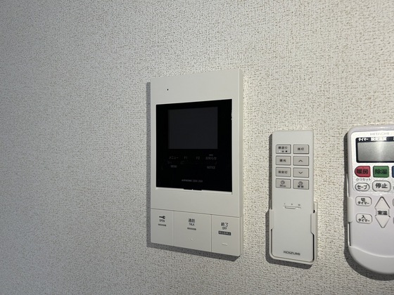セキュリティ　※別部屋の写真です