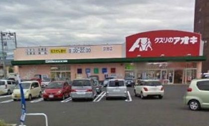 ドラックストア　クスリのアオキ女池店（ドラッグストア）まで800m