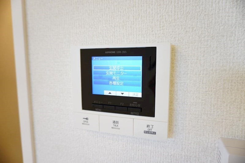 セキュリティ　来客時に便利なＴＶモニターホン