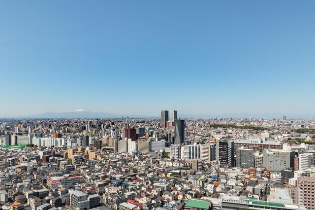 眺望　お部屋からの景色です