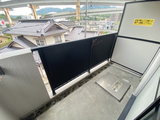 バルコニー　※別部屋の写真です