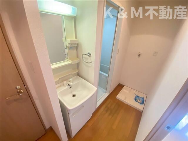 洗面設備　洗面所です