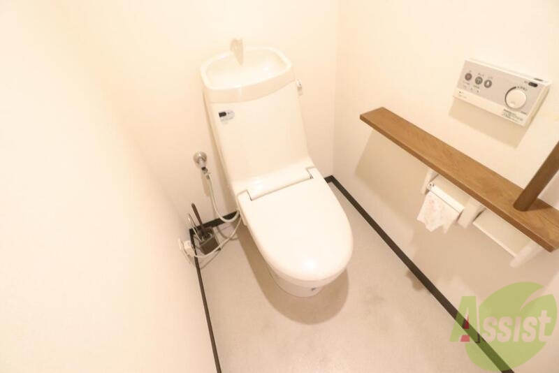 トイレ　快適に使用できる、清潔感にこだわったトイレです。