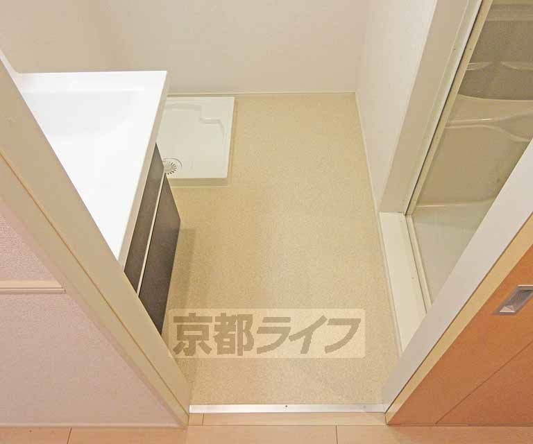洗面設備　脱衣所です。