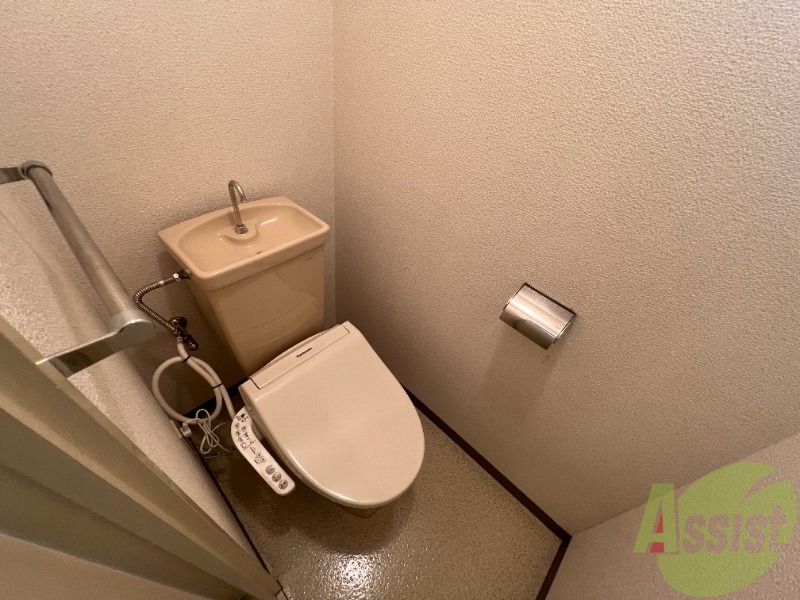 トイレ　快適に使用できる、清潔感にこだわったトイレです。