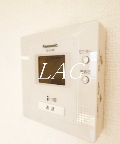 セキュリティ　モニター付きインターフォンです。