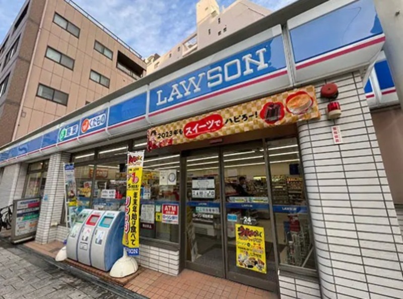 コンビニ　ローソン幸町1丁目店（コンビニ）まで158m