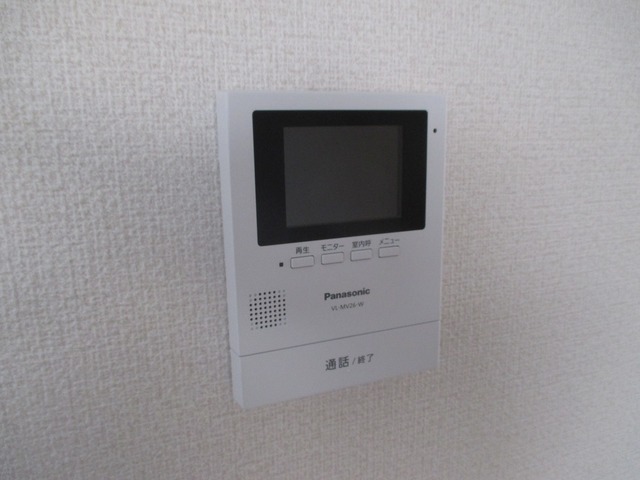 セキュリティ　来客時に便利、ＴＶモニター付インターホンです