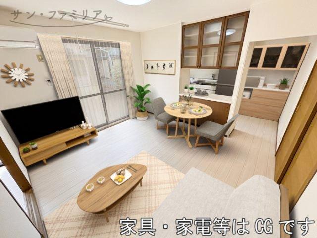 居室・リビング　同一物件別部屋写真