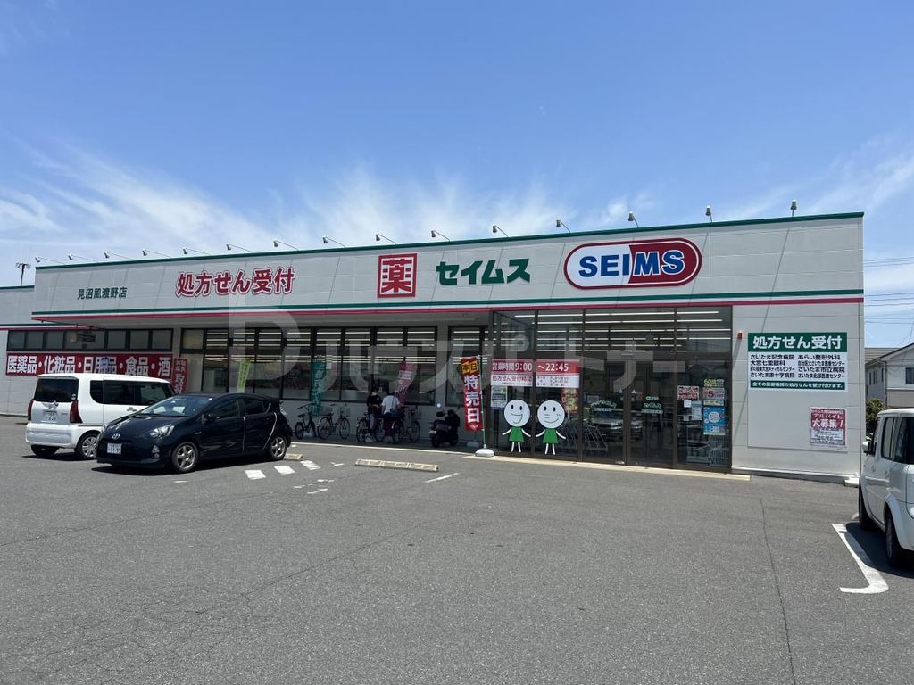 ドラックストア　ドラッグセイムス 見沼風渡野店（ドラッグストア）まで740m