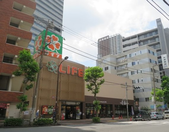 スーパー　ライフ　東五反田店（スーパー）まで418m