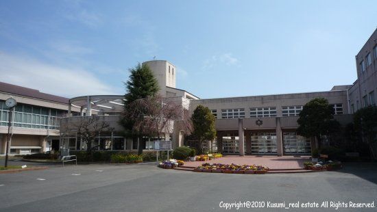 中学校　千波中学校（中学校）まで670m