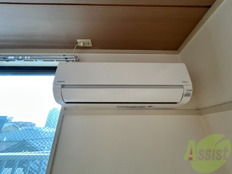 その他設備　エアコンは備え付けてあるので入居時からお使いいただけます。