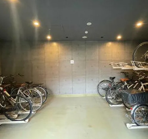 駐車場　駐輪場です。