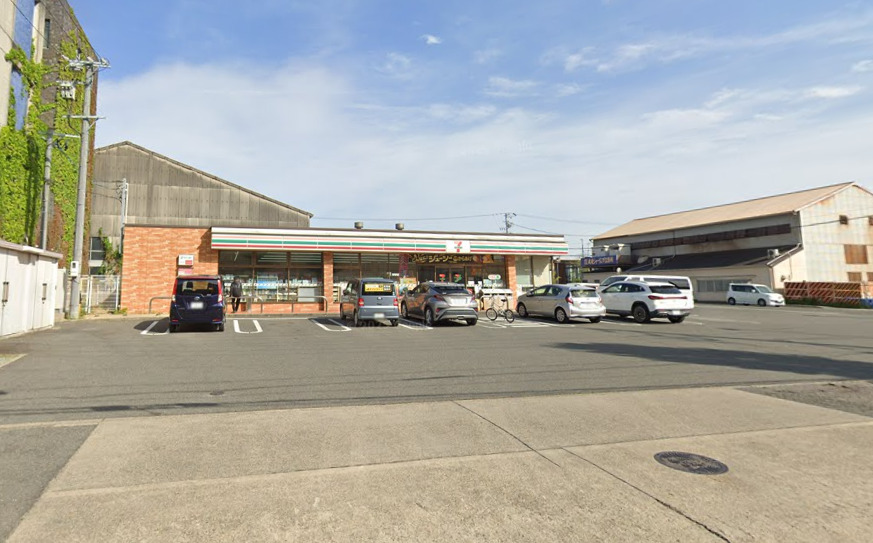 コンビニ　セブンイレブン 名古屋舟戸町店（コンビニ）まで539m