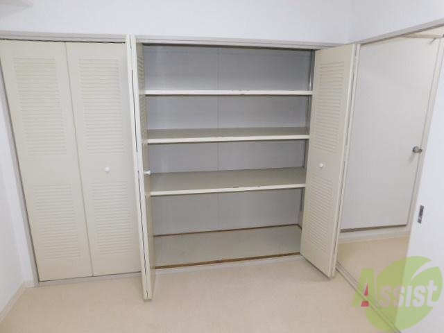収納　広い収納です
