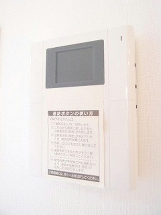セキュリティ　モニター付きインターホンです♪