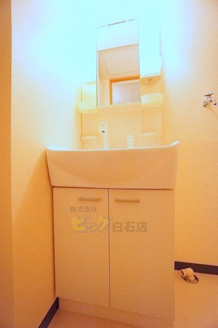 洗面設備　シャンプードレッサー完備しています♪