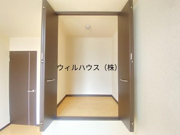 収納　クローゼット！