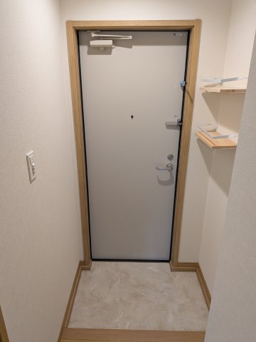 玄関　スッキリまとまった玄関です