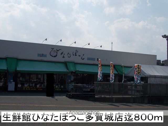 スーパー　生鮮館ひなたぼっこ（スーパー）まで800m