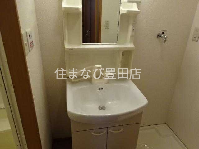 洗面設備　同型別部屋写真