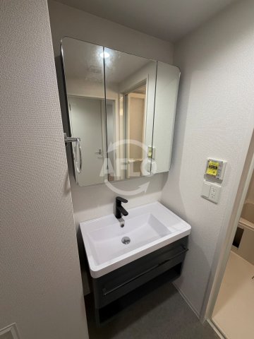 洗面設備　セレニテ谷町四丁目アリエ　洗面所