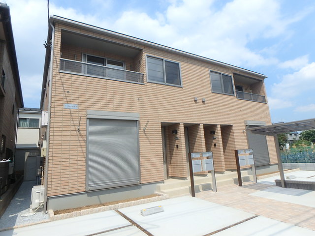 建物外観　ミサワホーム施工のアパートです